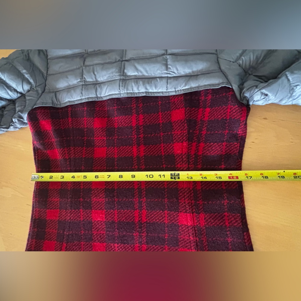 Toad&Co Red and Gray Plaid Jacket - Picture 8 of 10